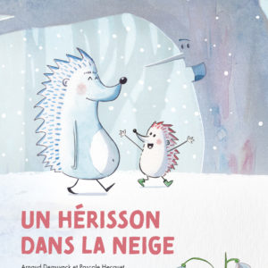 Un hérisson dans la neige